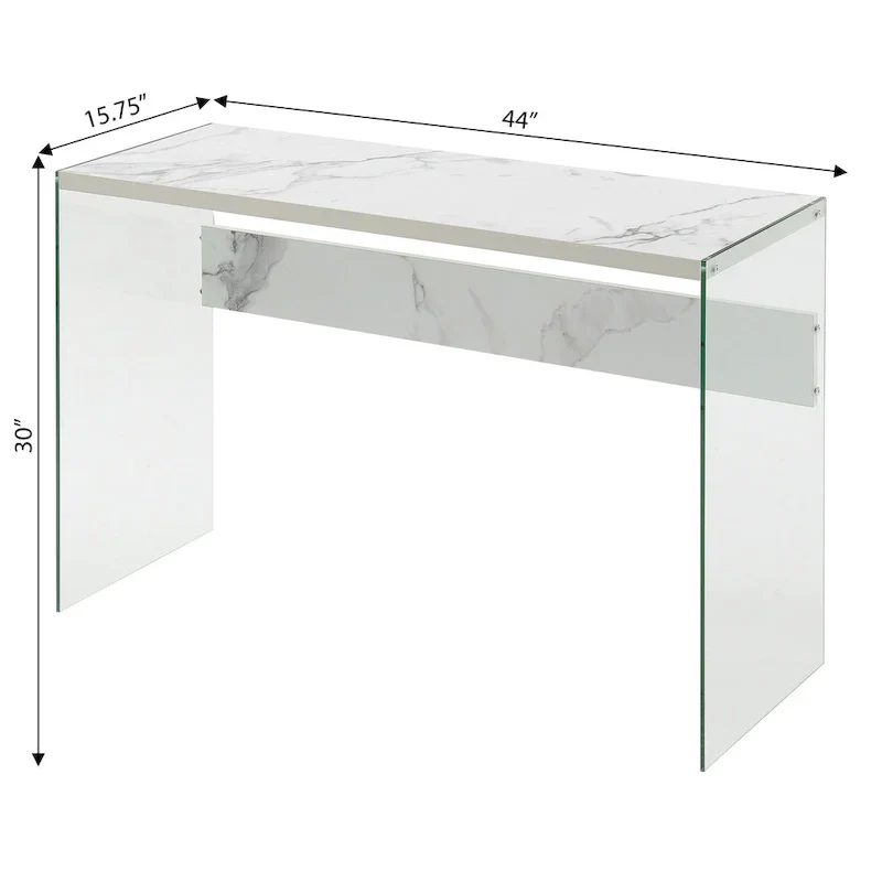 Glass Console Table/Desk