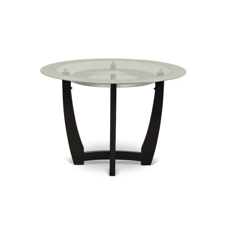 Steve Silver Vashon Tempered Glass Top 5-Piece Dining Set