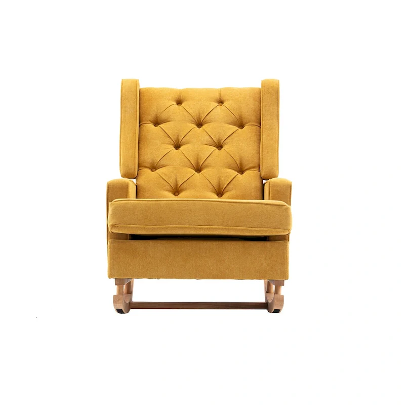 Modern 33.8 Tufted Rocking Chair