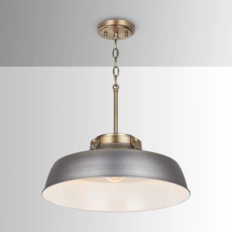 Carbon Loft Jennie 1-light Antique Nickel Pendant - Antique Nickel