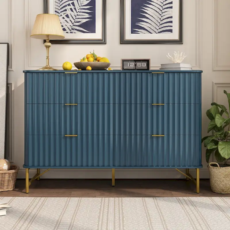 Clihome Modern MDF 6 - Drawer Accent Chest