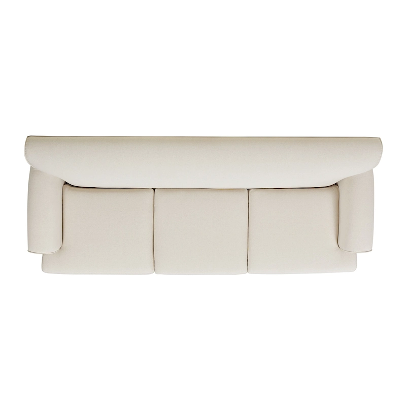 Alana Lawson 88 Inch Living Room Sofa  Three Cushion Couch with Rolled Arms and Tight Back  Minimal Assembly Required