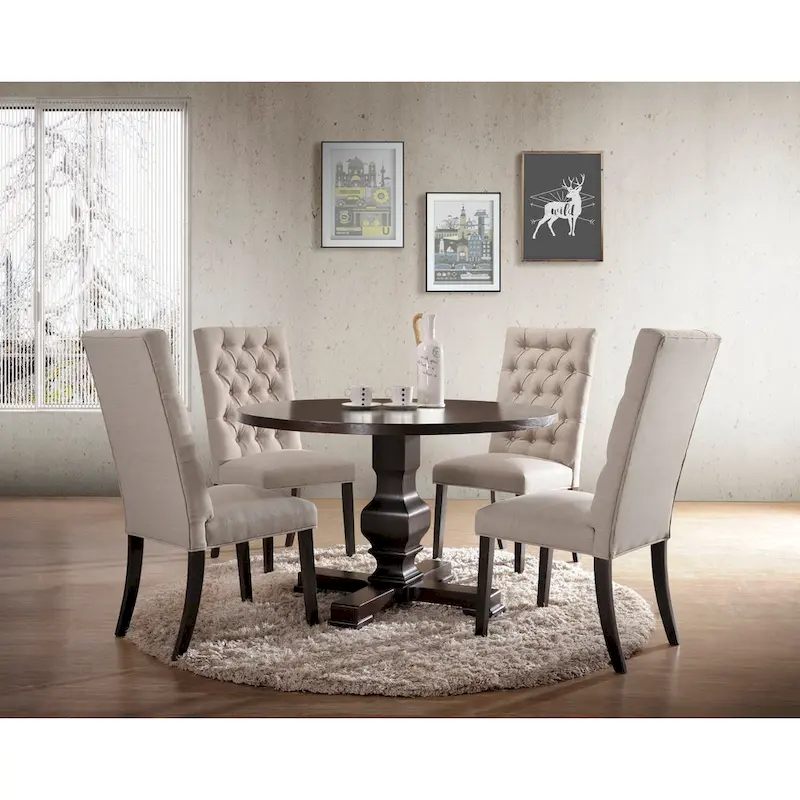 Carolina Living Carson 47 Round Pedestal Table