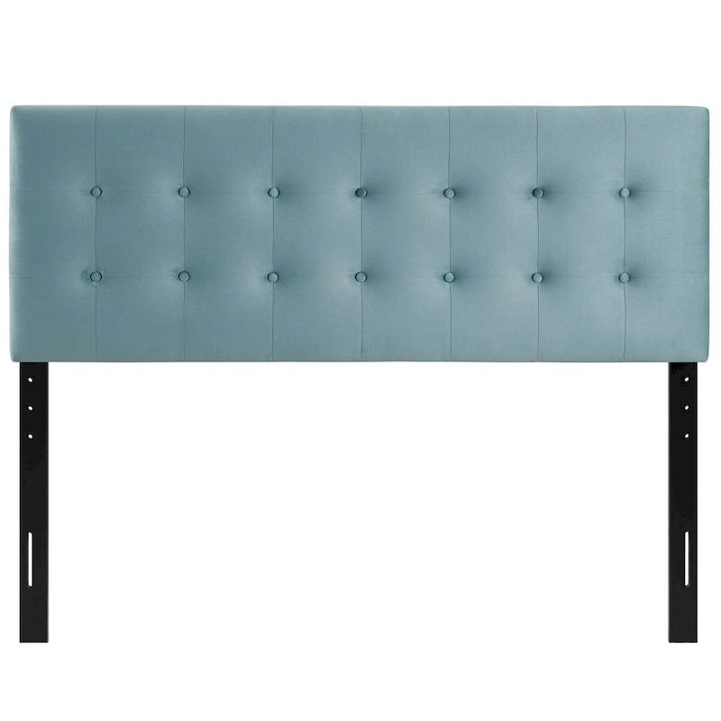 Carson Carrington Labbgard Queen Tufted Velvet Headboard
