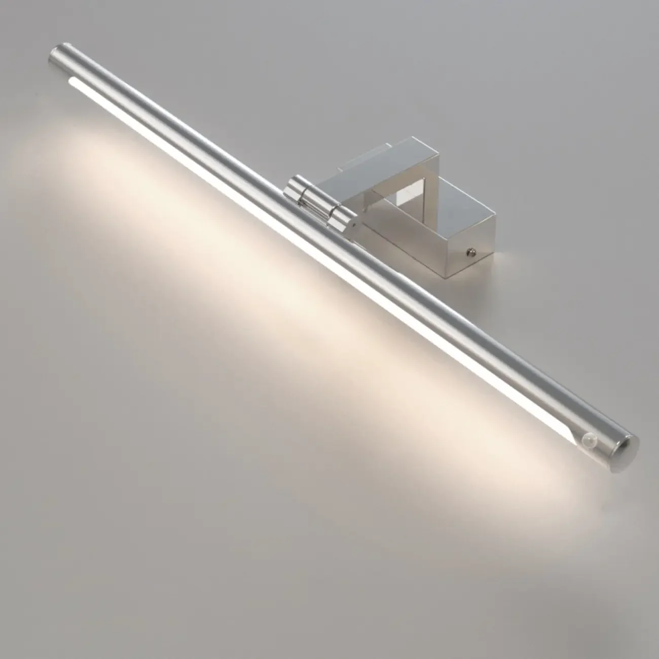 Modern Black Sleek Tubular LED Vanity Light