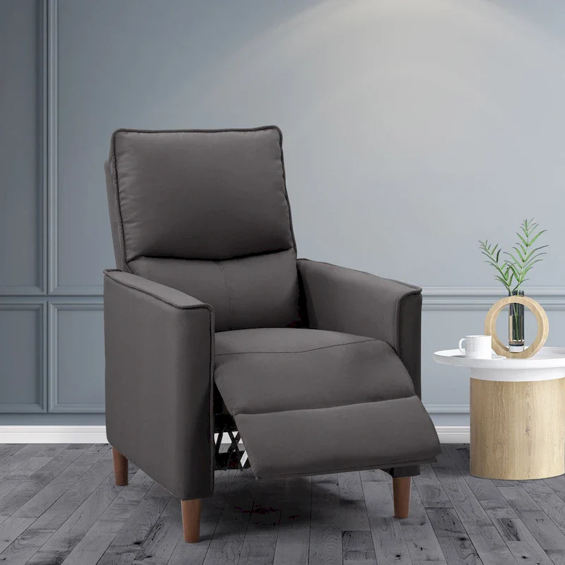 Manual Recliner Chair with Footrest