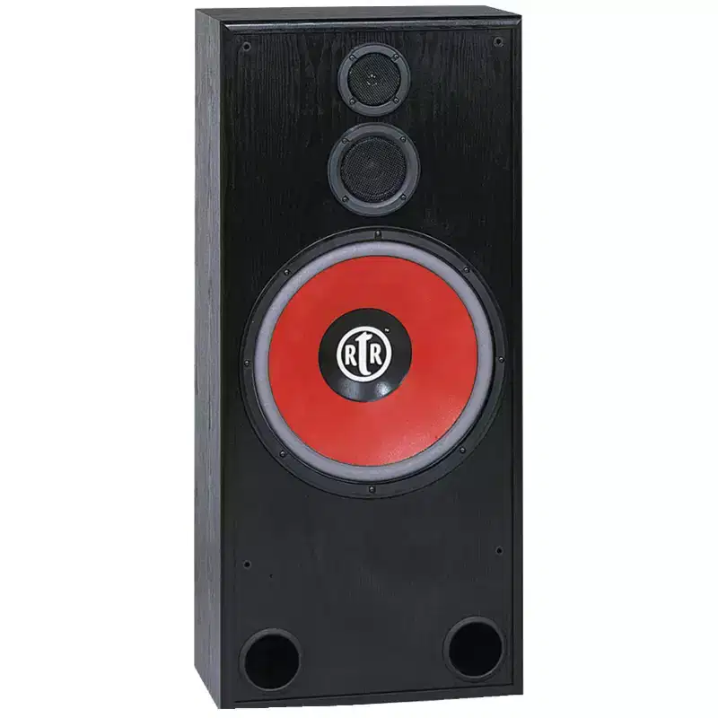 BIC America RtR Series RtR 1530 15-In. Indoor 3-Way Tower Speaker, 325 Watts, Black