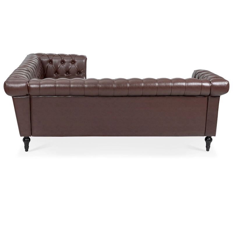 Christopher Knight Home - Clayton Luxurious Sectional Sofa with PU Leather