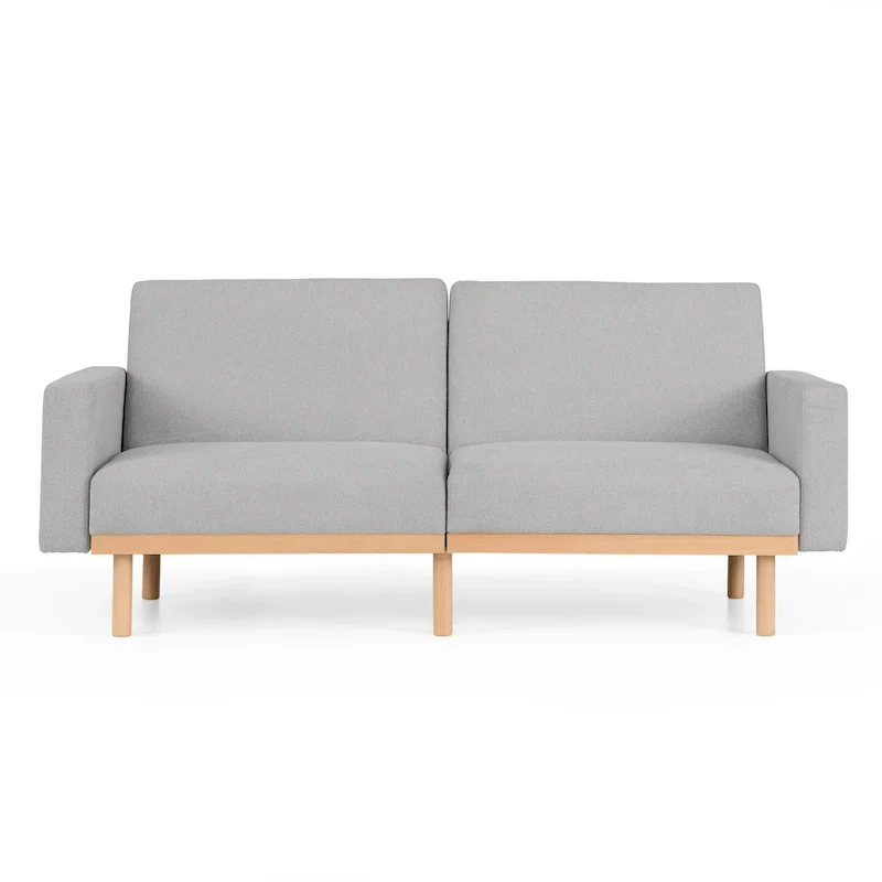 Futon with Wood Base