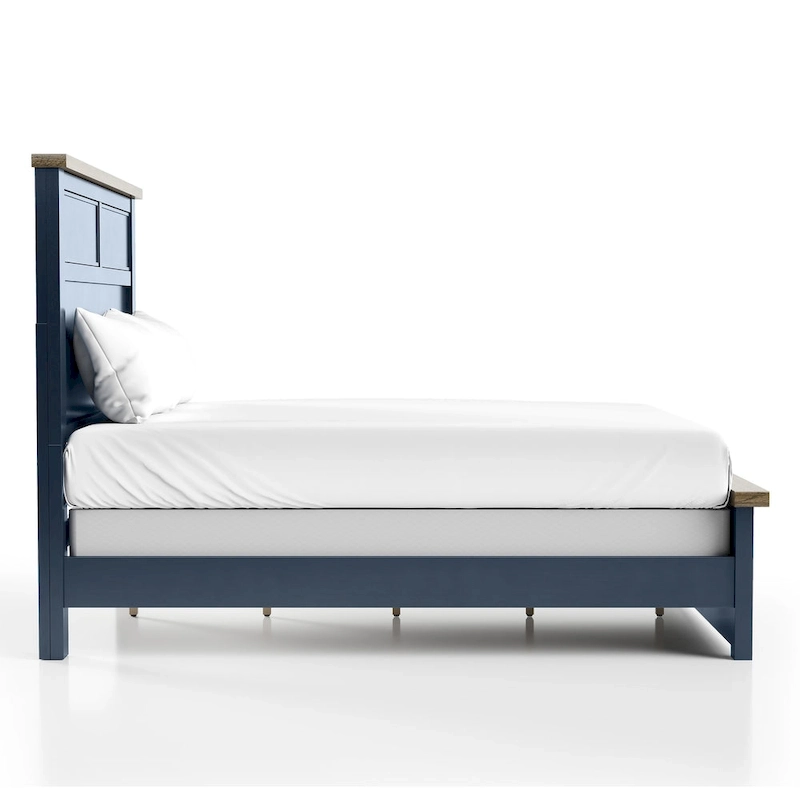 Furniture of America Althea Modern Farmhouse Pinewood Panel Bed