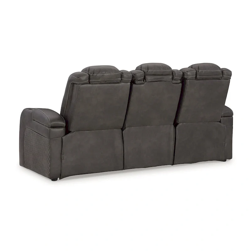 Signature Design by Ashley Fyne-Dyme Power Reclining Sofa - 85  W x 43  D x 43  H