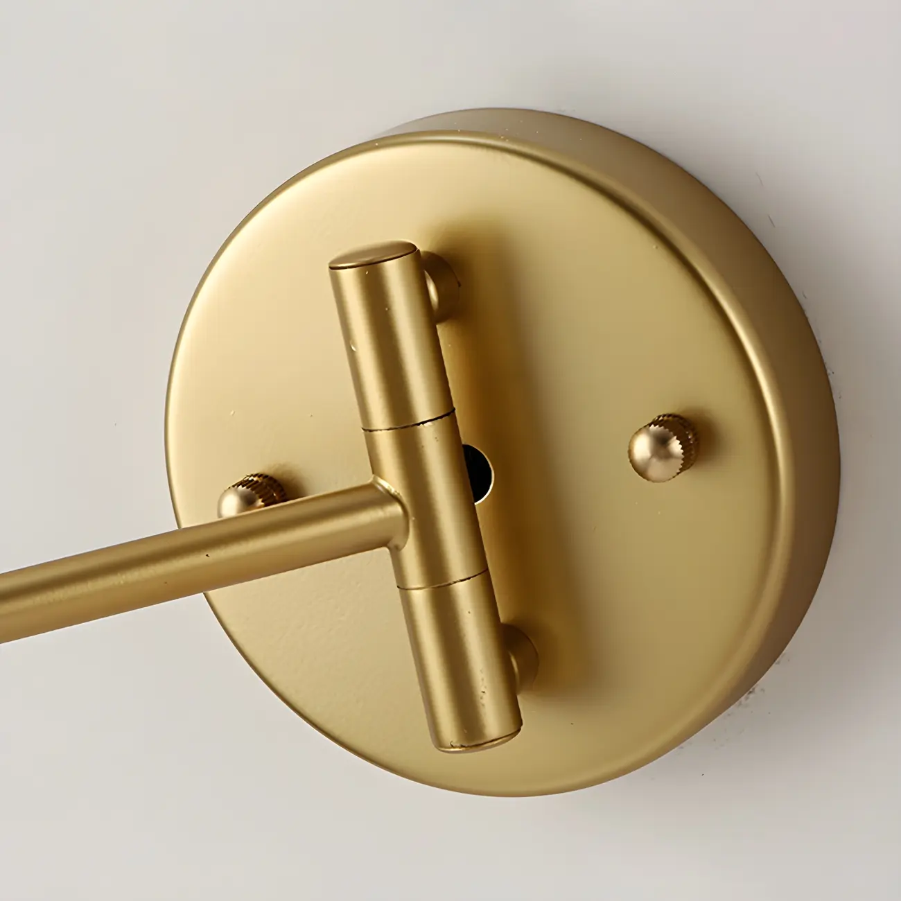 Modern Gold Simple Swing Arm Wall Light