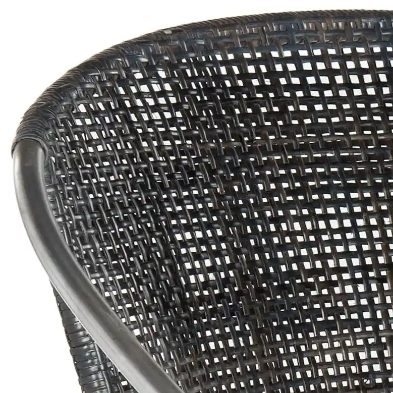 SAFAVIEH Jullieta Black Arm Chair (Set of 2) - 21  W x 22.3  L x 33.5  H - 21Wx22Dx34H