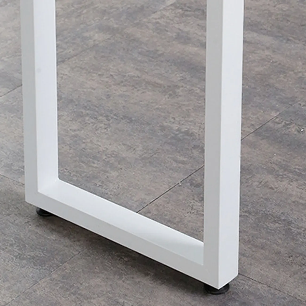 Scandinavian Hardwood Pub Table with Sled Base