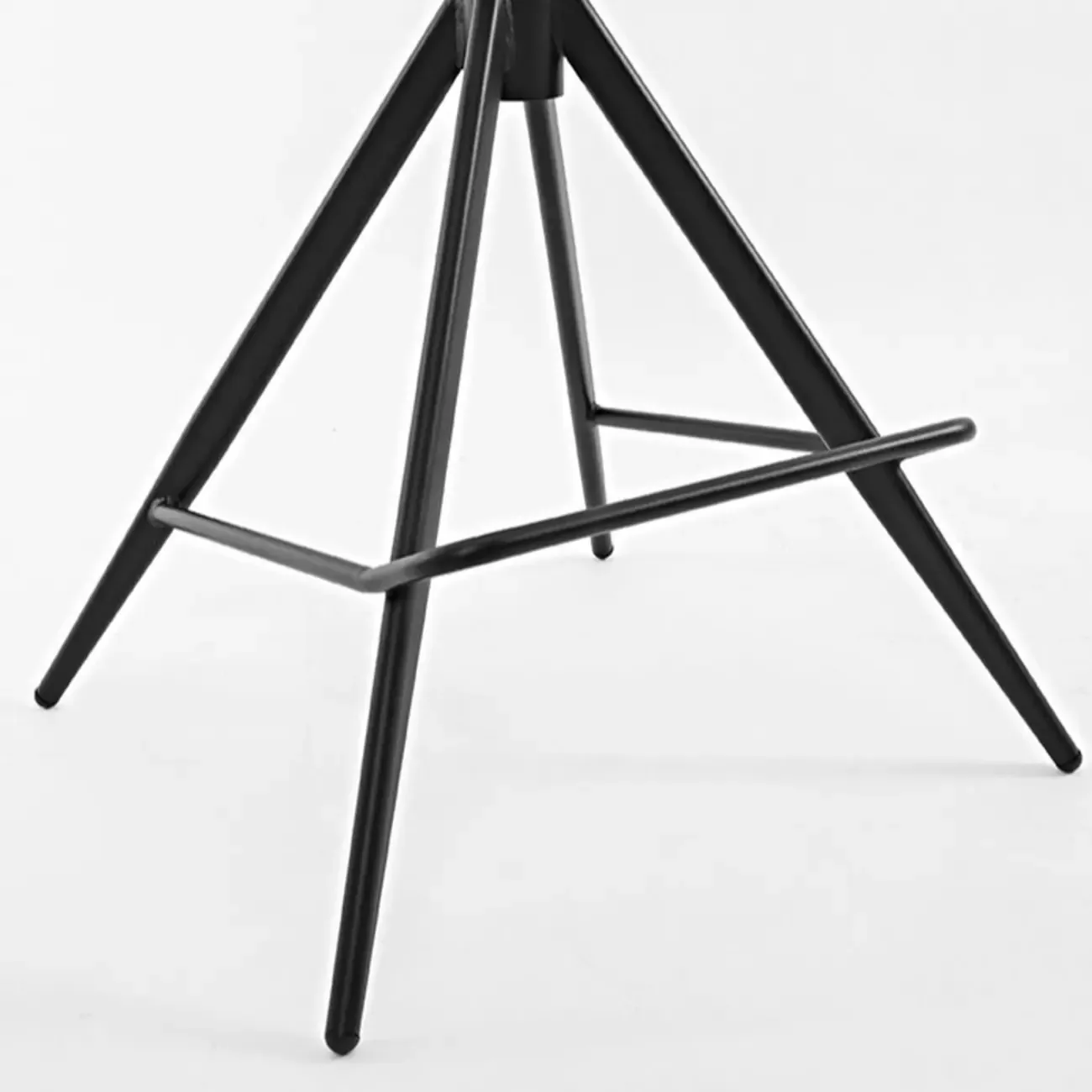 Modern Leather Swivel Bar Stools Counter Height