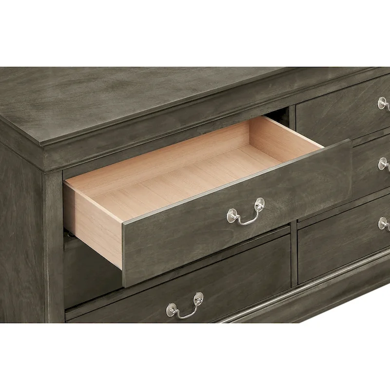 Louis Phillipe 6-Drawer Double Dresser