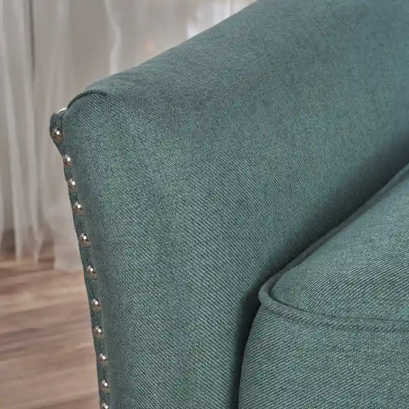 Cerelia Tufted Fabric Recliner by Christopher Knight Home