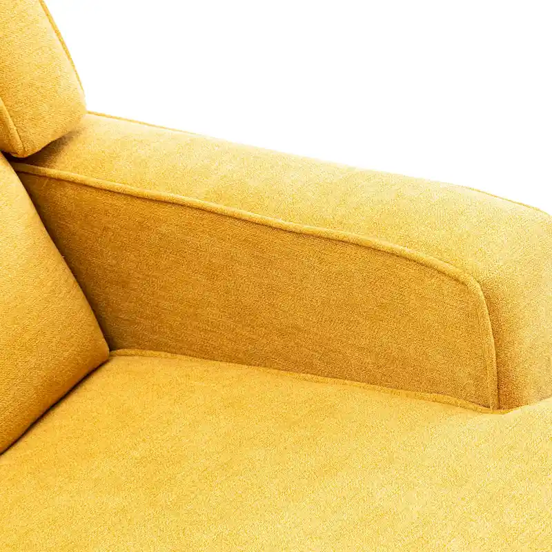 Modern 33.8 Tufted Rocking Chair