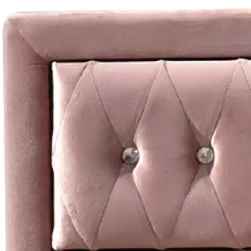 Acme Furniture Reggie Dresser Pink Fabric