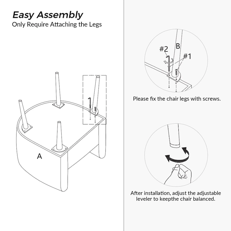 Sheila Modern 30W Boucle Armchair with Solid Wood Legs Set of 2 by HULALA HOME