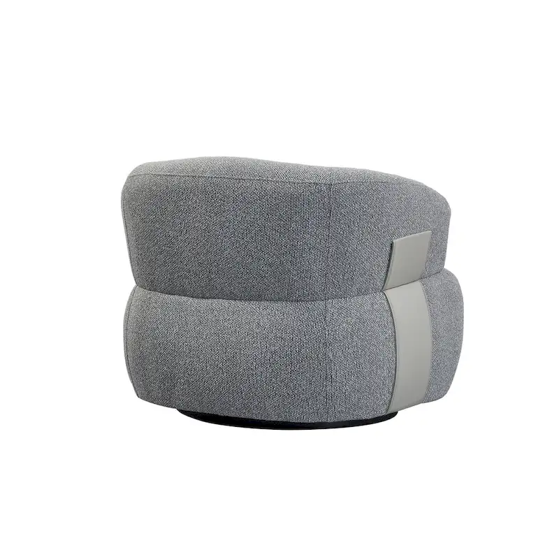 Kieon 33W 360 Swivel Modern Barrel Chair Accent Chair Set of 2