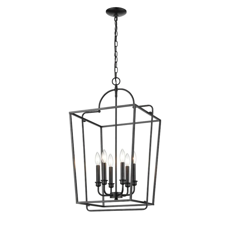 Metal 6 Light Pendant light