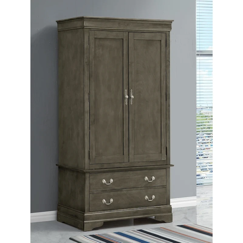 Louis Phillipe Armoire - N/A