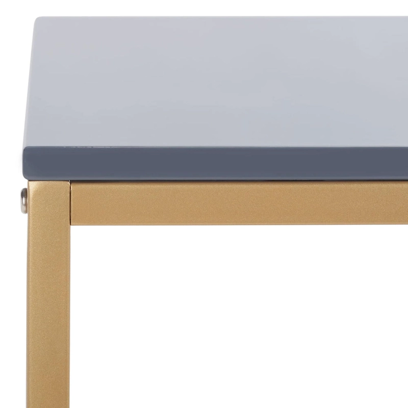 SAFAVIEH Aleen Glossy Wooden Desk