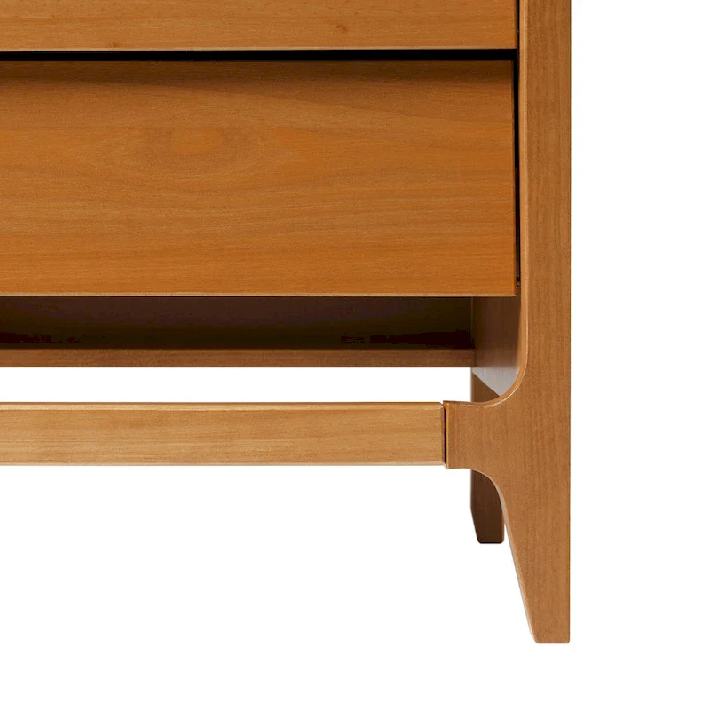 Middlebrook Designs Mid-Century Modern Solid Wood Nightstand