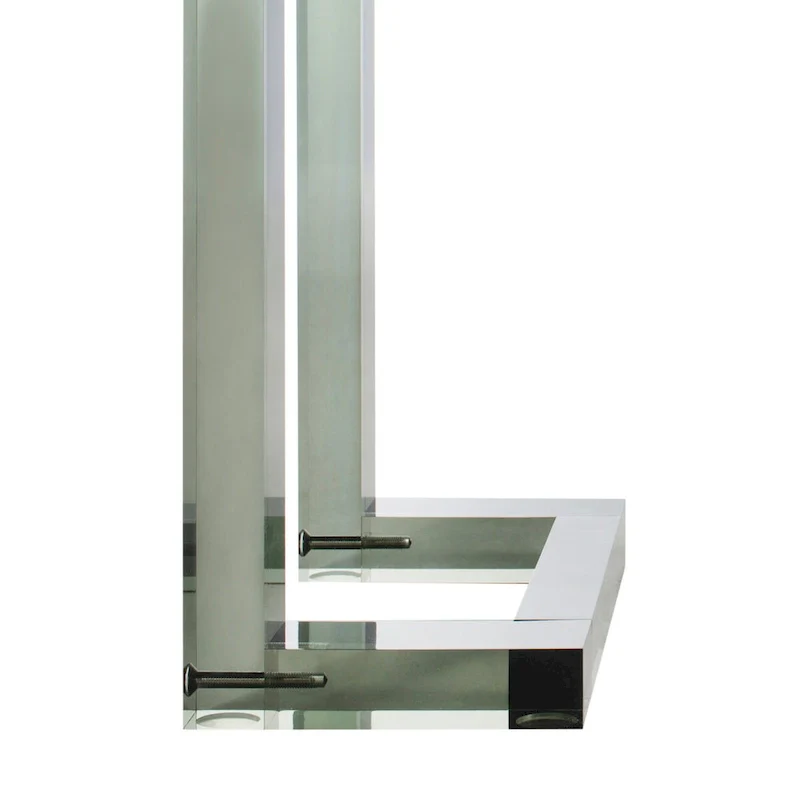 Modern Acrylic Console Table – Clear, 60