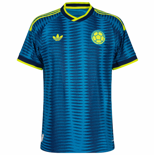 Colombia Authentic Away Jersey 2026-2027