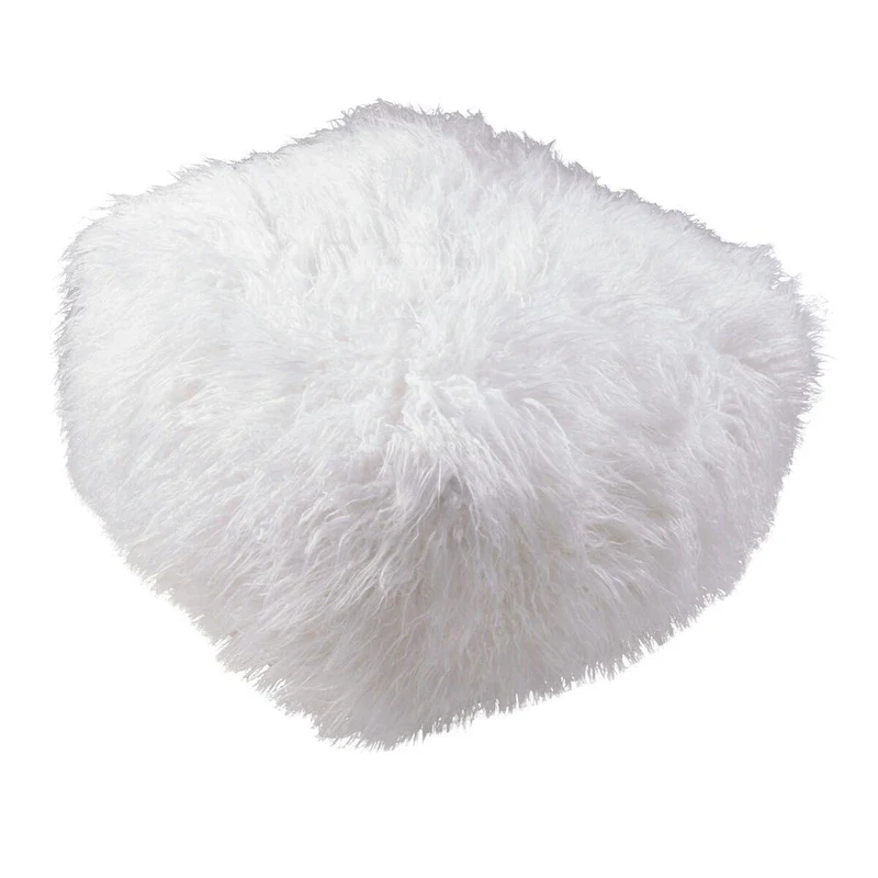 Snug Haven Faux Fur Pouf