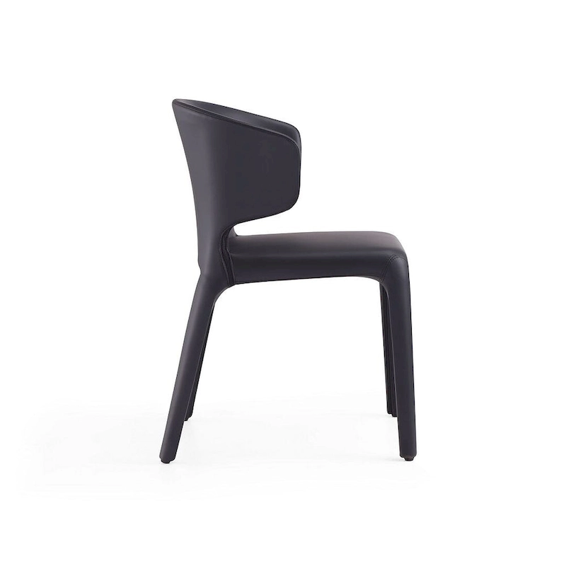 Conrad Cream Faux Leather Dining Chair (Set of 2)