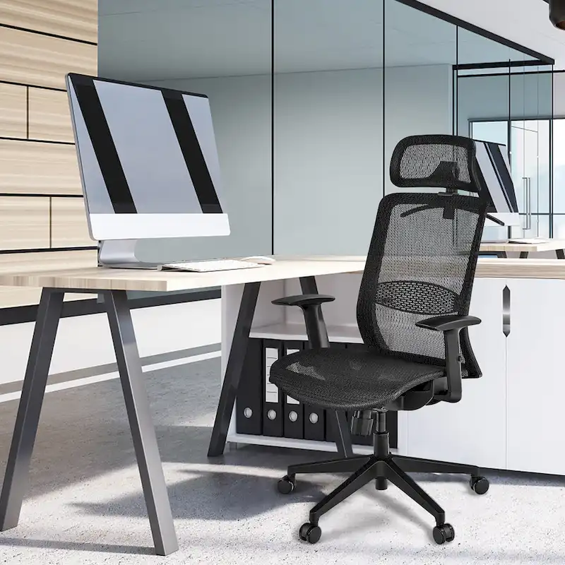 Costway Ergonomic High Back Mesh Office Chair Recliner Task Chair - See Details