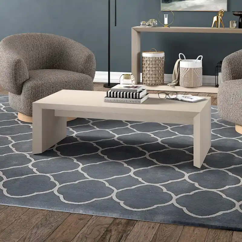 Oswin 48   Wide Rectangular Coffee Table - 47.5   Wide