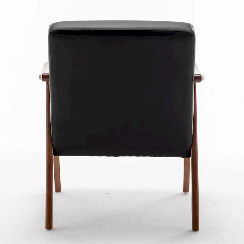 Cedrice 26.37 Wide Faux Leather Accent Chair