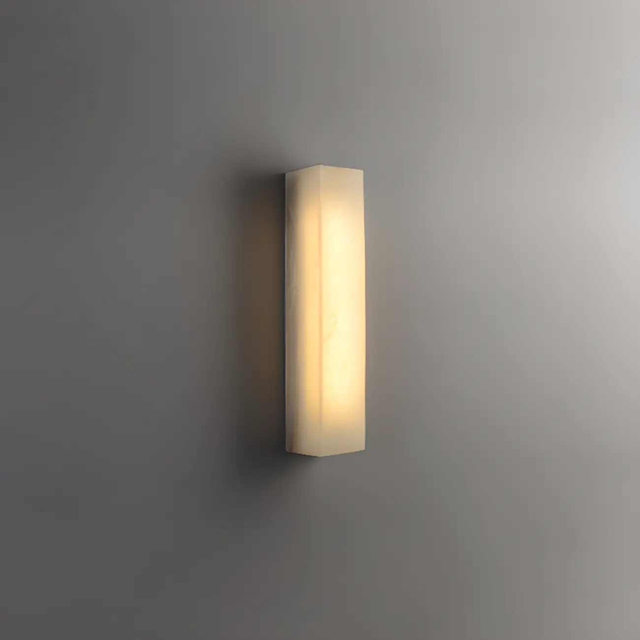 Rectangular Warm Glow Resin Kitchen Island Pendant Light