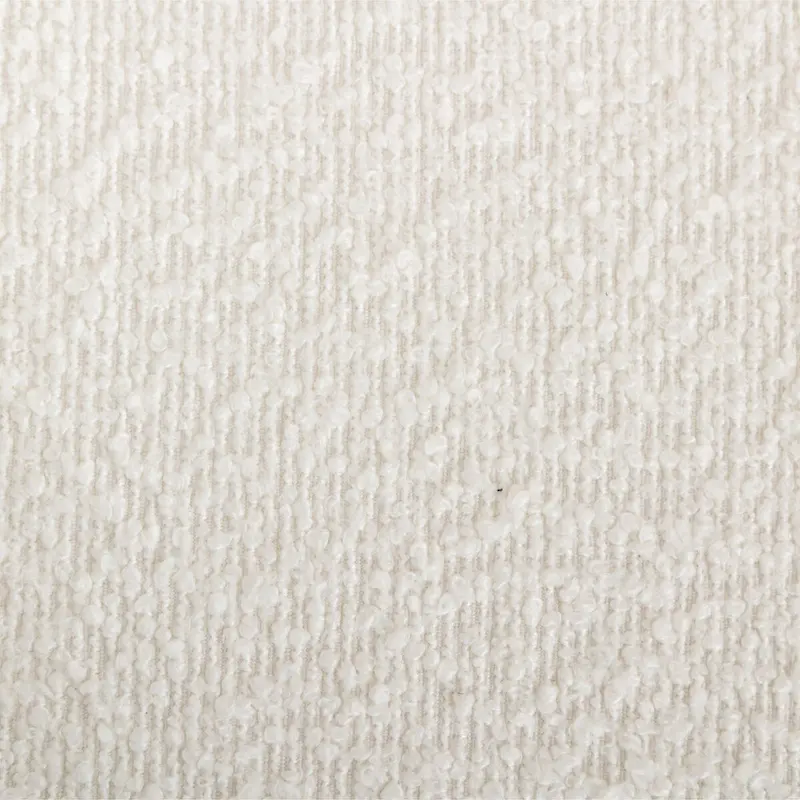 Roundhill Durban 5-Piece Round Dining Set, Trestle Dining Table with 4 Boucle Chairs