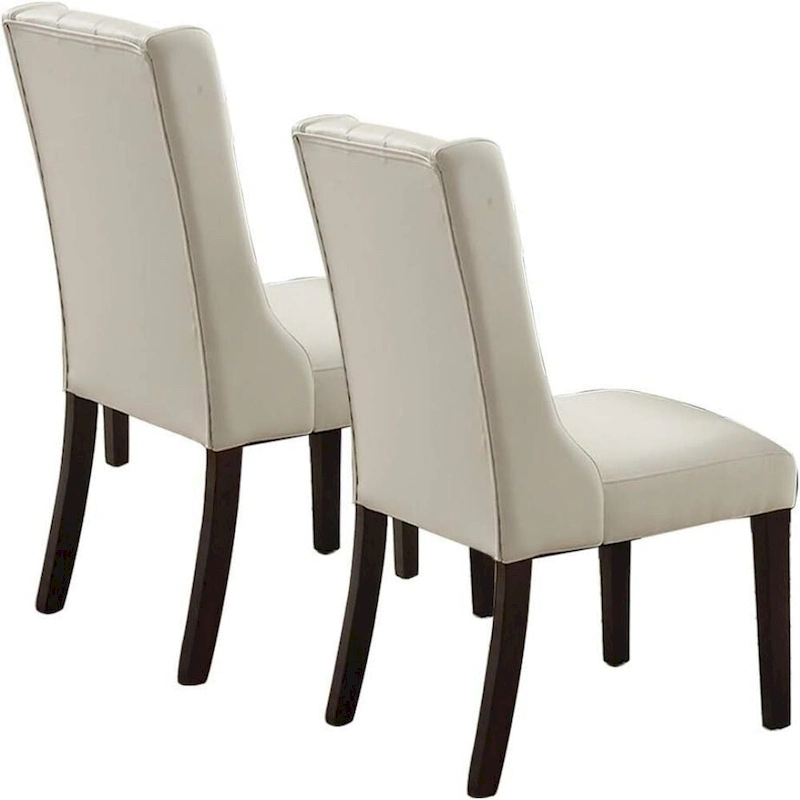 Modern Faux Leather Tufted Dining Chair,Set of 2