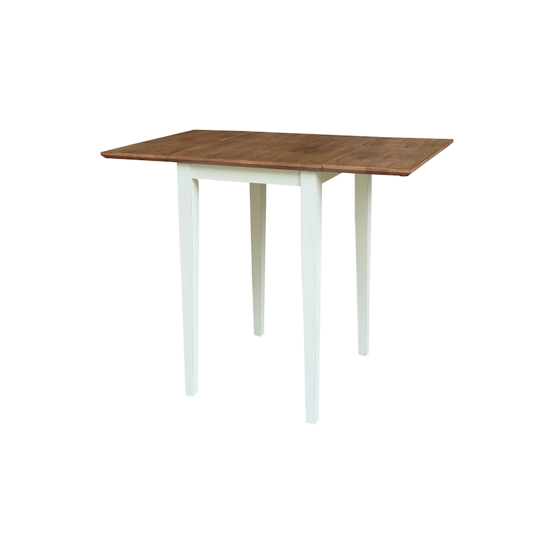International Concepts Small Drop Leaf Shaker Style Dining Table