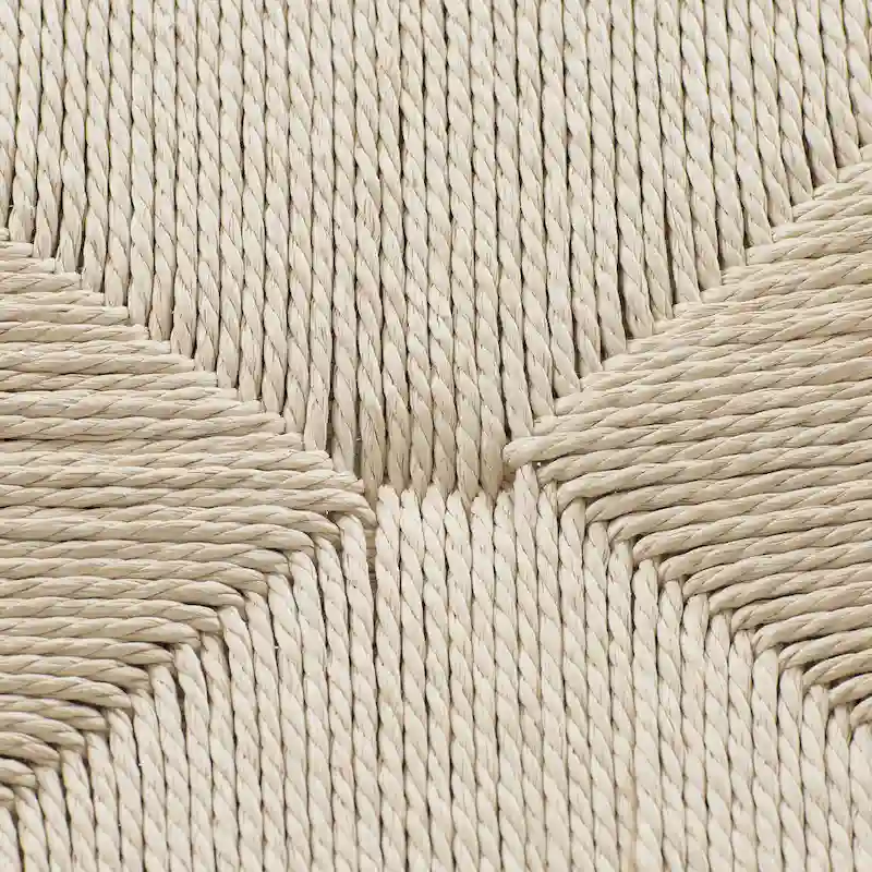 Weave 23.5 Seat Height Counter Stool - Solid Wood with Woven Seat