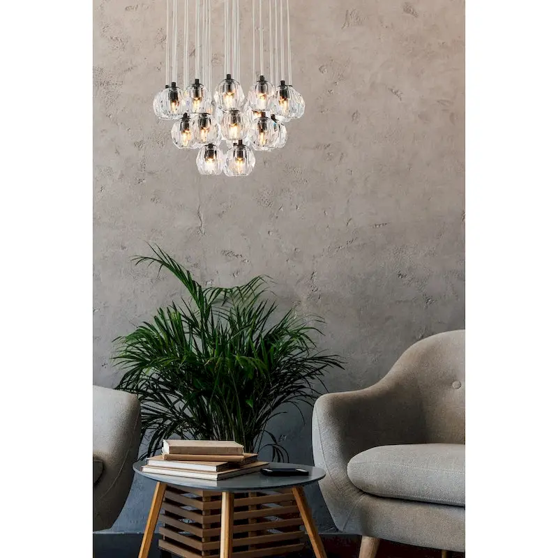 Ella 19-Inch 24-Lights Pendant - N/A