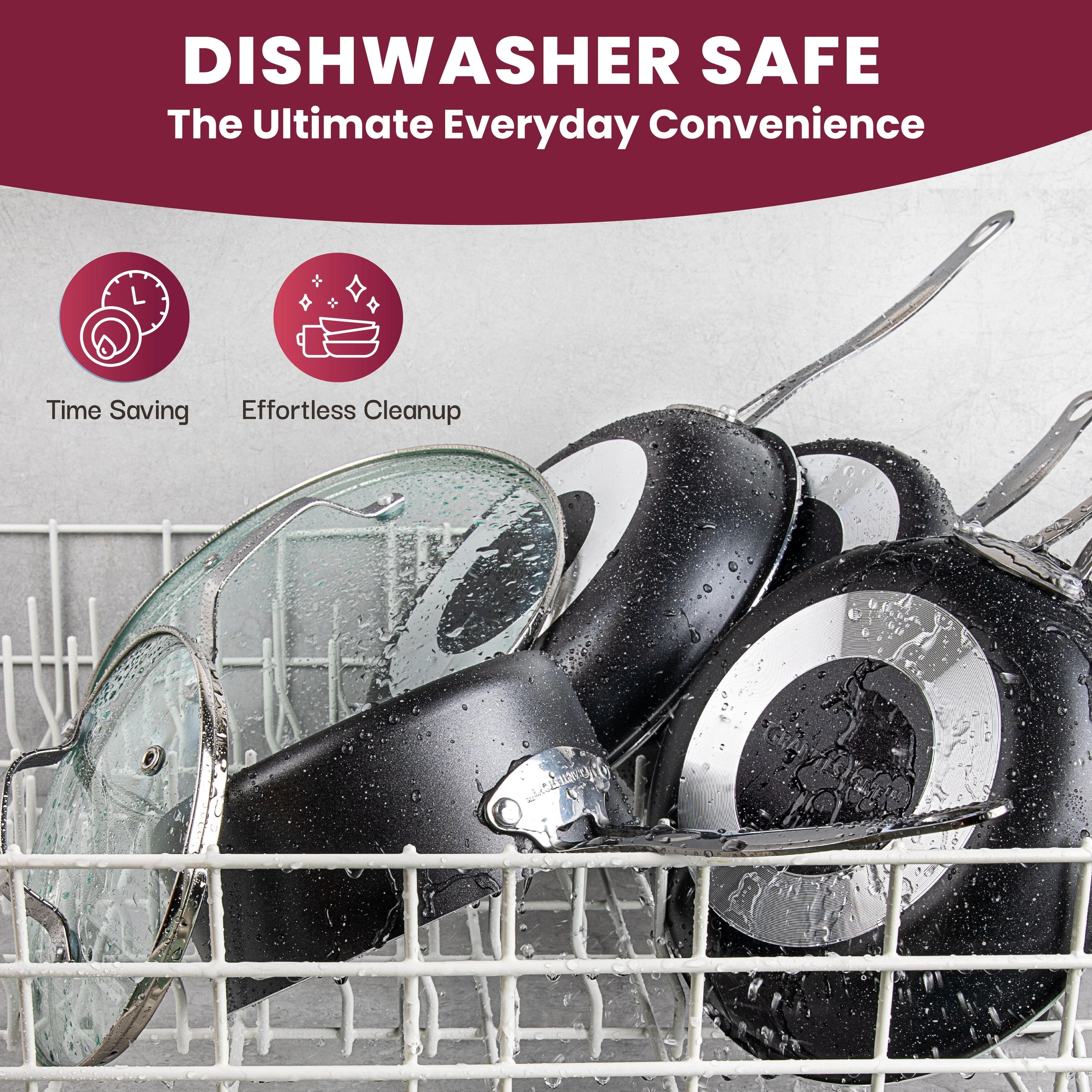 Granitestone 20 Piece Nonstick Pots and Pans Cookware and Bakeware Set