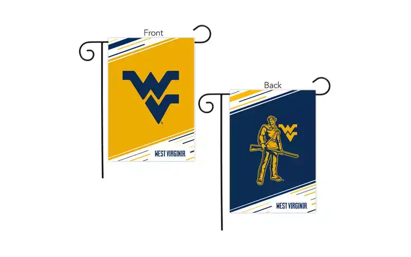 West Virginia University NCAA Licensed Double-Sided Garden Flag 12 x 18 Briarwood Lane