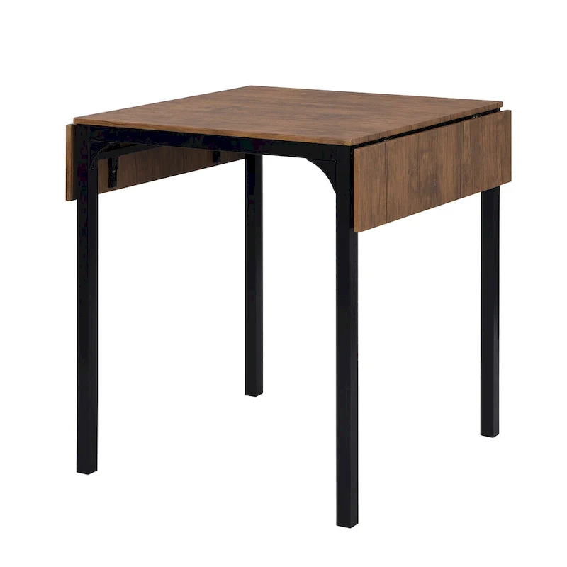 5-Piece Counter Height Dining Set with Drop Leaf Table 39.4