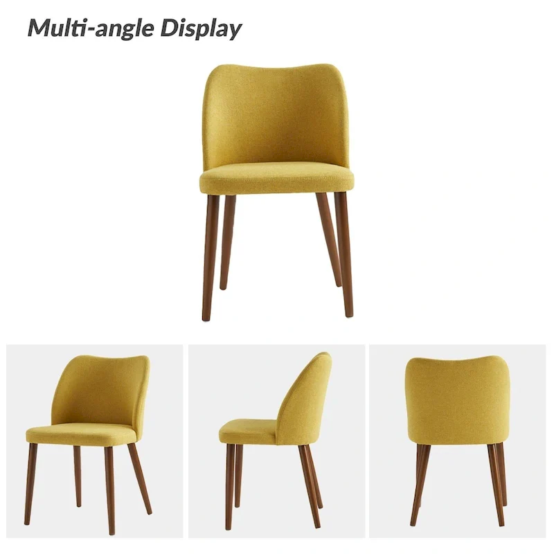 Melisa Solid Wood Dining Chair Set of 4 by HULALA HOME