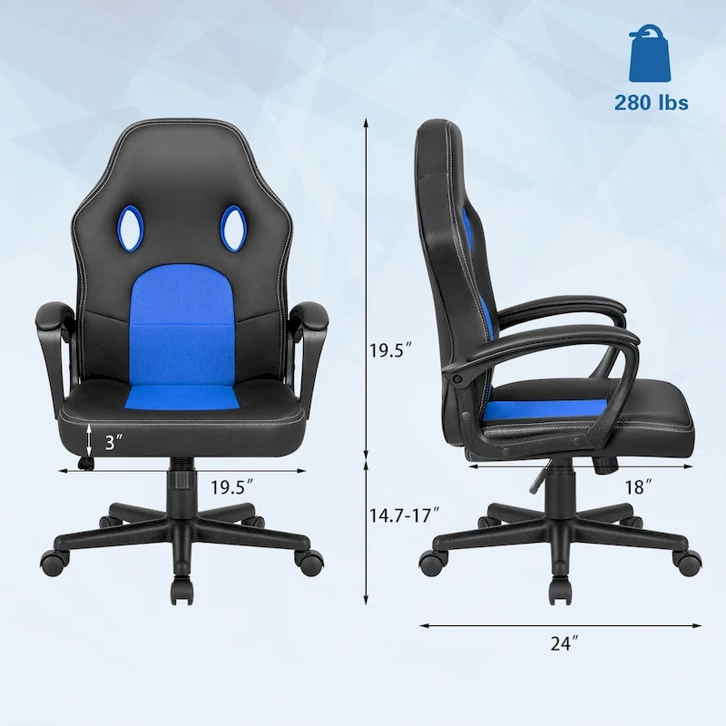 Homall High Back Leather Office Gaming Chair