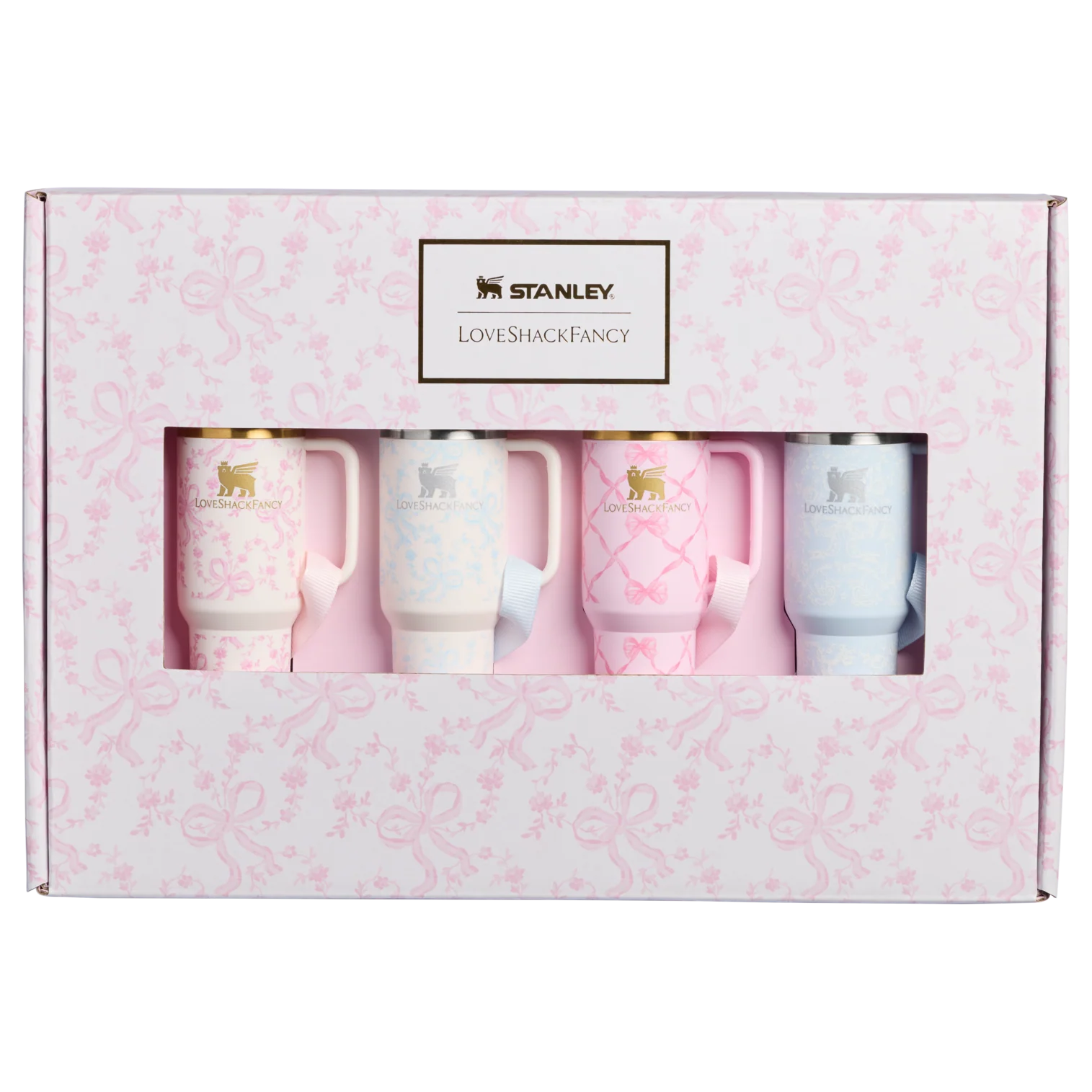 Stanley 1913 x LoveShackFancy Holiday Quencher ProTour Ornament Set