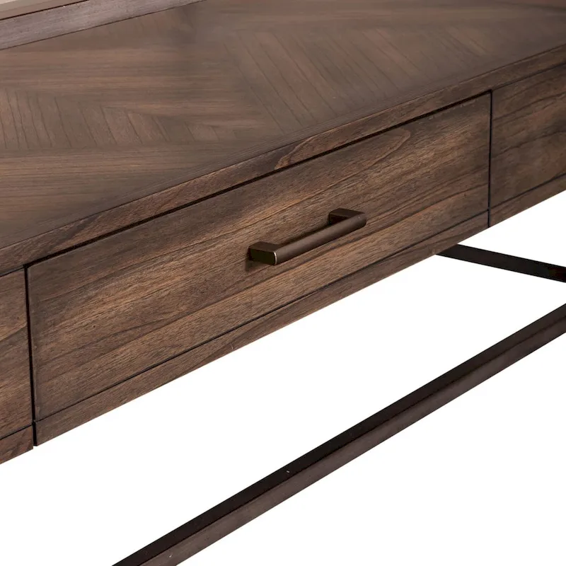Jamestown Tobacco Rectangular Cocktail Table