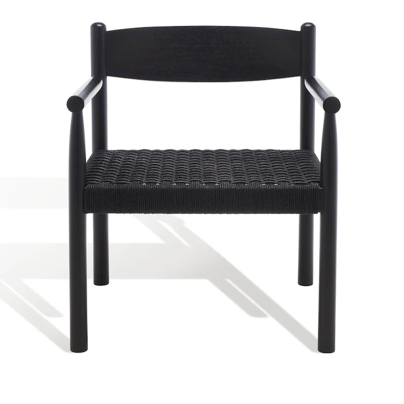 SAFAVIEH Couture Matisha Danish Rope Accent Chair - 24.75 W x 24.75 L x 30 H - 25Wx25Dx30H